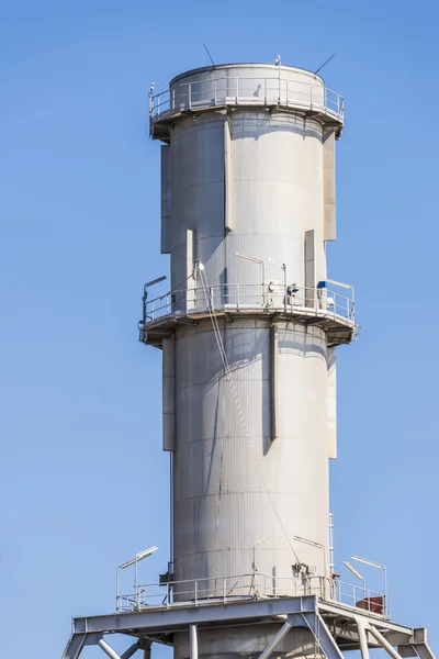 Schornstein einer Müllverbrennungsanlage — Stockfoto