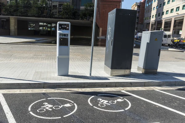 Elektrikli motosiklet ve otomobil için akaryakıt istasyonu