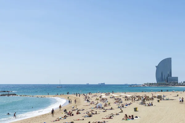 W Barcelona hotel — Stock Photo, Image