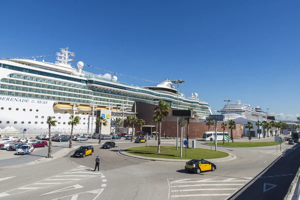 Cruise Terminal w Barcelonie — Zdjęcie stockowe