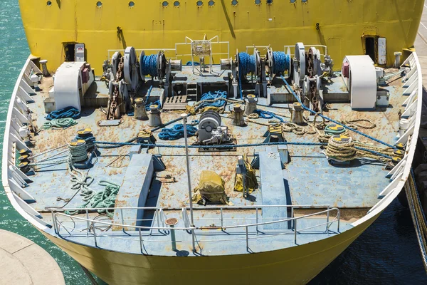 Deck of a ship — Stock Photo, Image