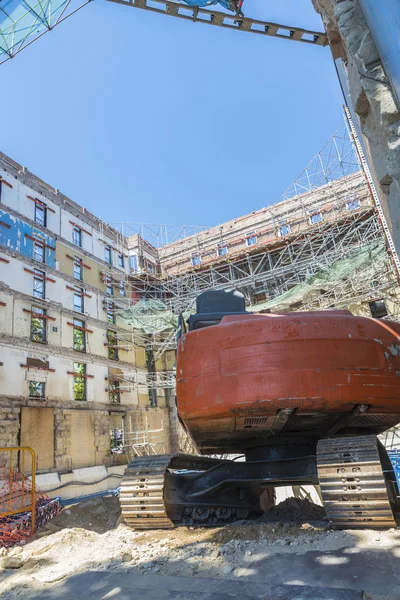 Construction site in Barcelona — Stock Photo, Image