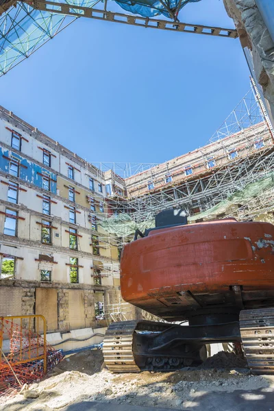 Baustelle in barcelona — Stockfoto