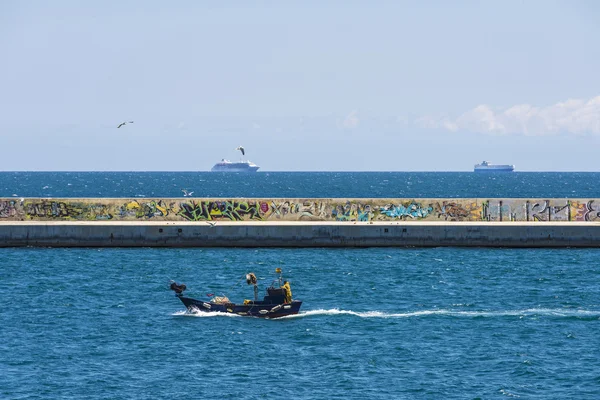 Haven van barcelona — Stockfoto