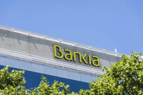 Bankia-kontoret, Barcelona – stockfoto
