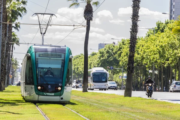 Tram à Barcelone — Photo