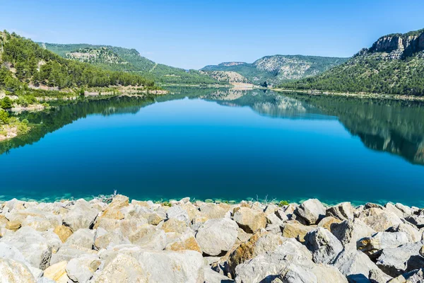 Reservoir in Spain — Stock Photo, Image