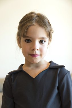 Little girl portrait makeup