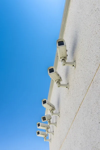 Sei telecamere di sorveglianza — Foto Stock