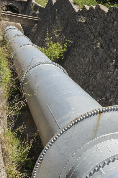 Large water pipes — Stock Photo, Image