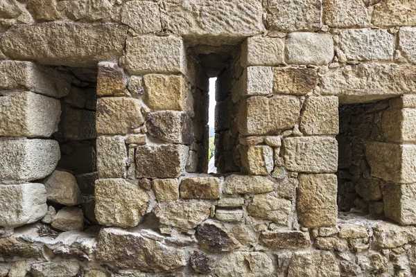 Mura di un castello — Foto Stock