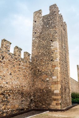 Montblanc, Tarragona, Katalonya, İspanya 'nın müstahkem surları.