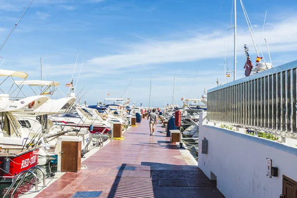 Puerto Banus, Andaluzja, Południowa Hiszpania — Zdjęcie stockowe