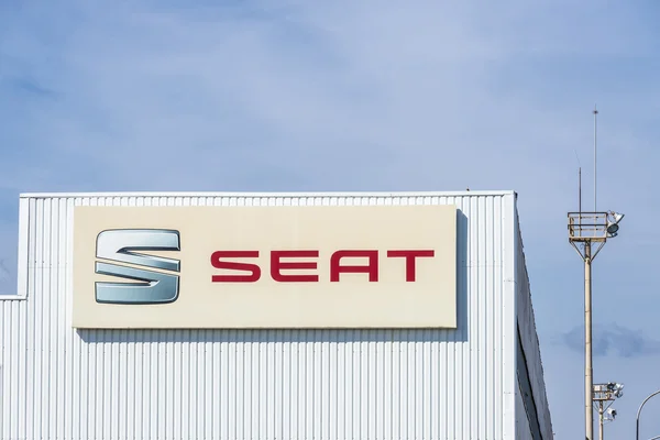 Seat fabrik, Barcelona, Spanien — Stockfoto