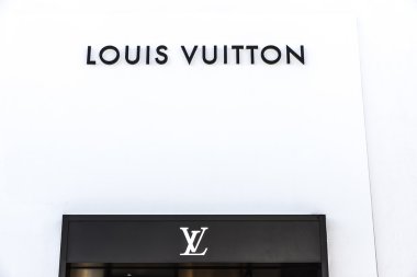 Louis Vuitton dükkanda Puerto Banus, Endülüs, İspanya