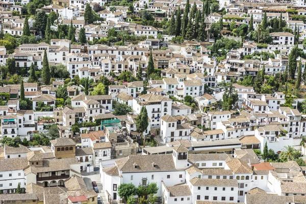 Utsikt över Granada, Spanien — Stockfoto