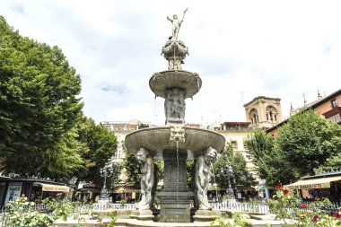 Bib Rambla meydanında Granada, İspanya