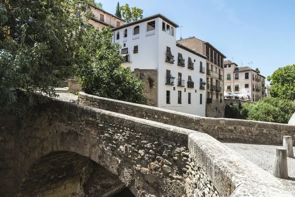 Gamla stan i granada, Spanien — Stockfoto