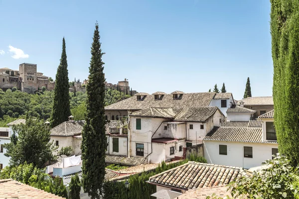 Città vecchia di Granada, Spagna — Foto Stock