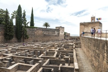 alhambra, granada, İspanya