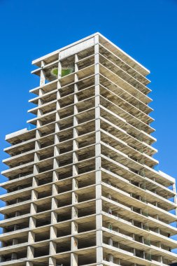 Bir gökdelenin inşaatı