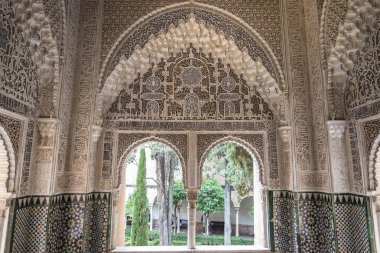 alhambra, granada, İspanya