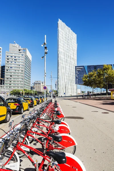 Sede de Telefónica en Barcelona — Foto de Stock