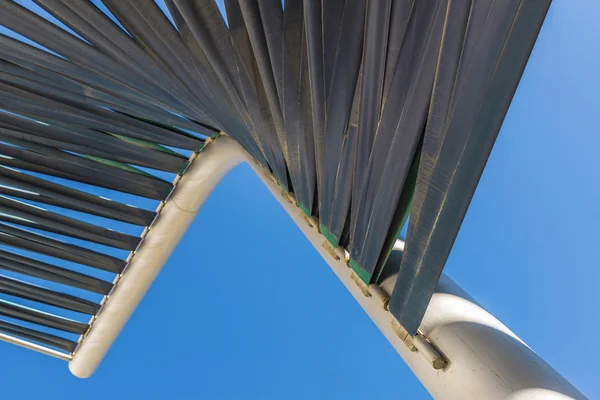 Escultura em espiral em Barcelona — Fotografia de Stock