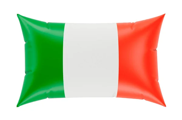 Travesseiro Com Bandeira Irlandesa Renderização Isolada Fundo Branco — Fotografia de Stock