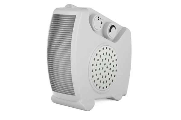 Riscaldatore Del Ventilatore Rendering Isolato Sfondo Bianco — Foto Stock