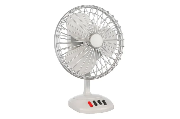 Table Fan Rendering Isolated White Background — Stock Photo, Image