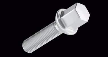 Tekerlek sürgüsü, sürgülü kilit döndürme animasyonu sorunsuz bir şekilde çevrilebilir. Şeffaf arkaplanda 3B görüntüleme izole edildi