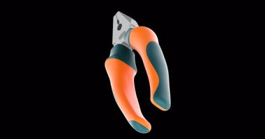 Kombine pense döndürme animasyonu kusursuz bir şekilde çevrilebilir. Şeffaf arkaplanda 3B görüntüleme izole edildi