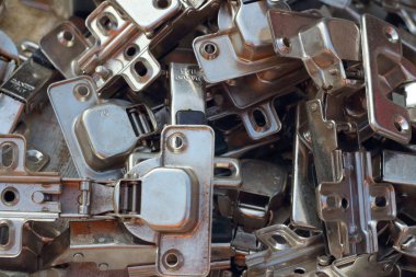 Kullanılan gerçek bir kümesi paslanmaz somun anahtarları