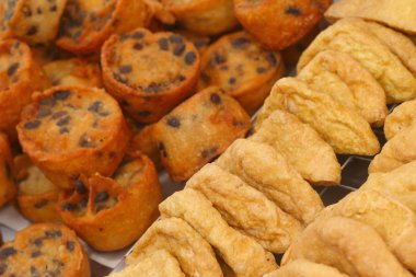 Tayland tatlı, mix un, Hindistan cevizi ve sonra kızarmış.