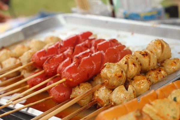 Bola de carne para la venta una amplia gama . — Foto de Stock