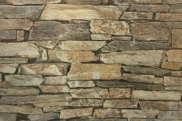 Padrão de superfície de parede de pedra decorativa ou fundo — Fotografia de Stock