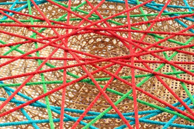 Bir arka plan veya renkli kumaş dokusuna