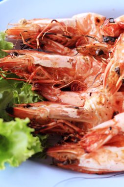 ızgara shrim olmaya hazır hizmet