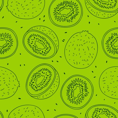 Kivi sorunsuz vektör desen