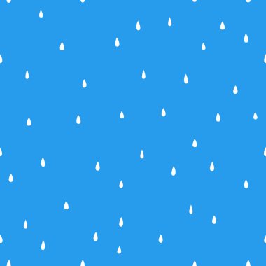 Su damlaları sorunsuz vektör desen