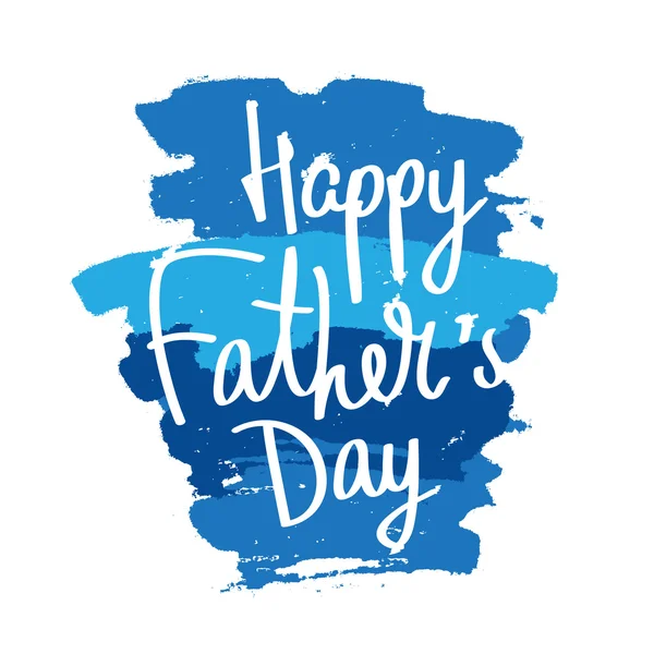 Happy Father's Day. Kalligrafie. — Stockvector