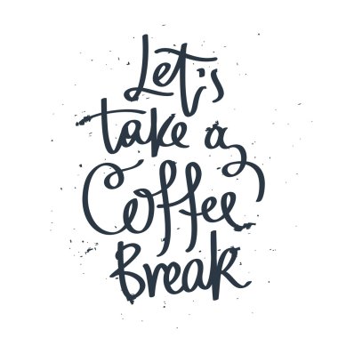 Hadi bir kahve molası