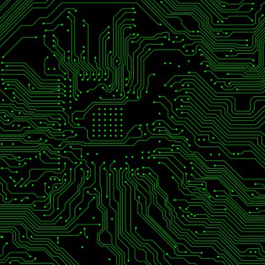 devre kartı arka plan. vektör