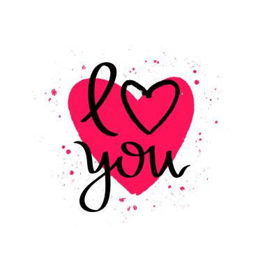 Alıntı seni seviyorum. 