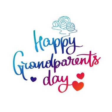 Mutlu büyükbaba ve Büyükanneler Günü! Hat sanatı