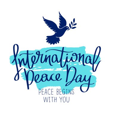 Barış uluslararası günü. Barış seninle başlar