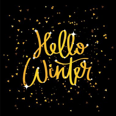 Merhaba kış. Eğilim hat