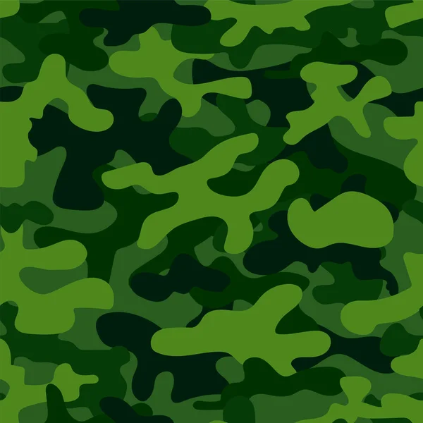 Patrón Vectores Soldados Camuflaje Verde Sin Costuras Feliz Día Del — Vector de stock