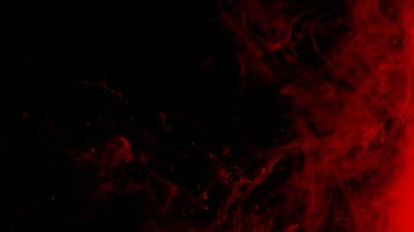 Masaüstünüz için güzel bir duvar kağıdı. Kırmızı mürekkep bulutu. Müthiş soyut bir arka plan. Suya kırmızı mürekkep damlaları. Kozmik yıldız arkaplanı. Kırmızı suluboya siyah zemin üzerinde suyla boyanır.